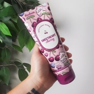 Bath and Body Works Sweetheart Cherry Body Cream 8 oz New